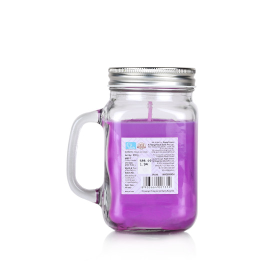 Iris-Home Fragrances Orchid Mason Jar candle
