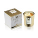 Iris-Gold Glass Votive single pack
