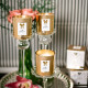 Iris-Gold Glass Votive single pack
