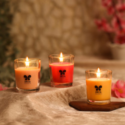 Iris-Home Fragrances Fragranced shot glass candles
