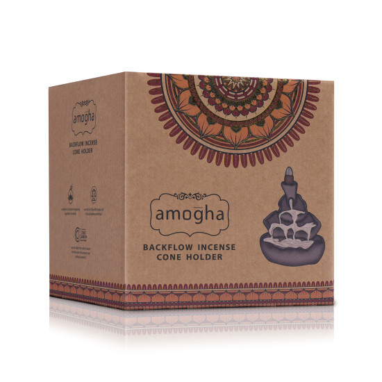 Amogha-Fountain Incense Cone holder
