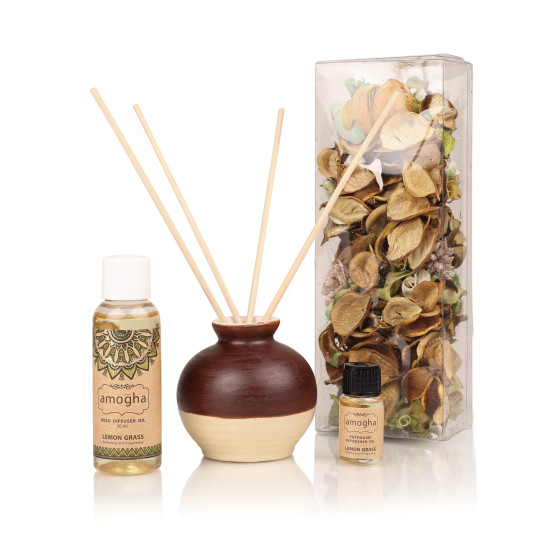 Amogha-Lemon Grass Fragrance giftset
