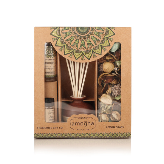 Amogha-Lemon Grass Fragrance giftset
