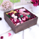 Iris-Home Fragrances Rose Peony Potpourri in a wooden Box
