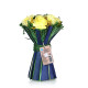 Iris-Home Fragrances self standing Yellow Flower Boquet
