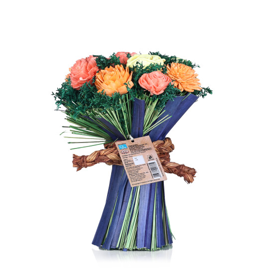 Iris-Home Fragrances self standing Multicolour Flower Boquet
