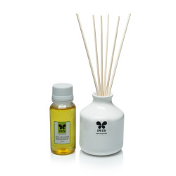 Iris-Apple cinnamon Reed Diffuser set with 60ml oil and 6N reed sticks
