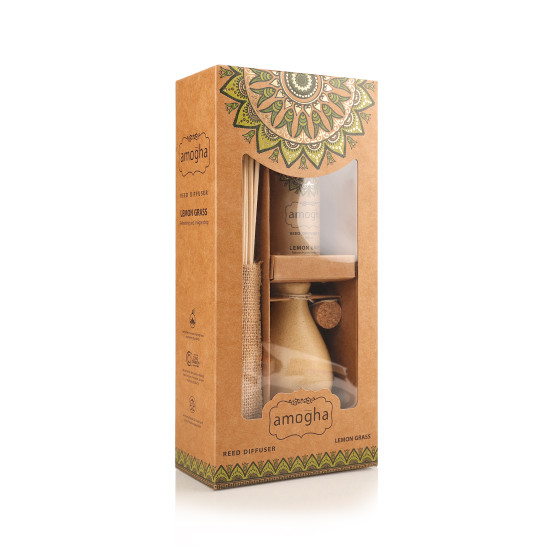 Amogha Reed Diffuser Fragrance Lemon grass
