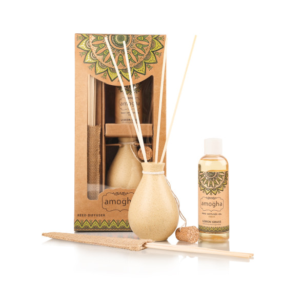 Amogha Reed Diffuser Fragrance Lemon grass
