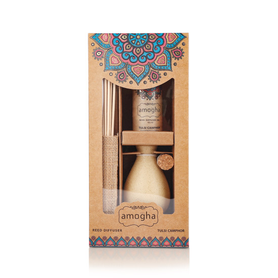 Amogha-Tulsi Camphor Reed Diffuser
