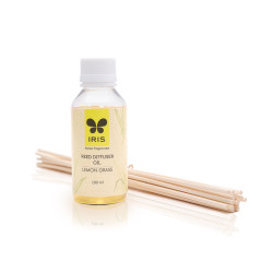 Iris-Reed Diffuser Refill Pack Lemon Grass Fragrance
