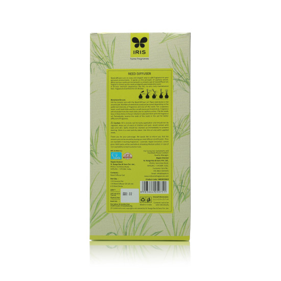 Iris-New Lemon Grass Fragances Reed Diffuser Set
