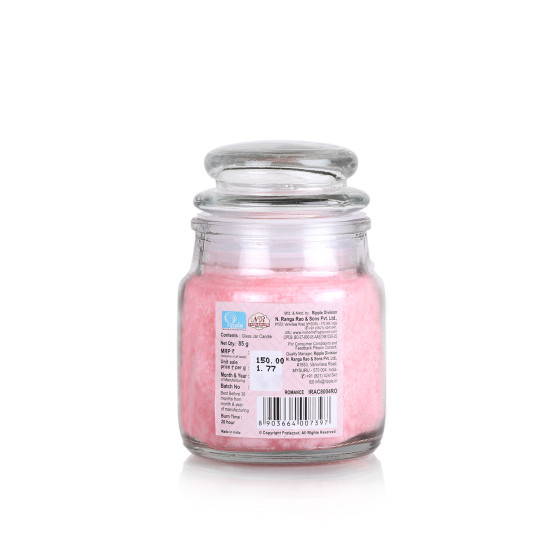 Iris-Home Fragrances Romance Glass Jar candle
