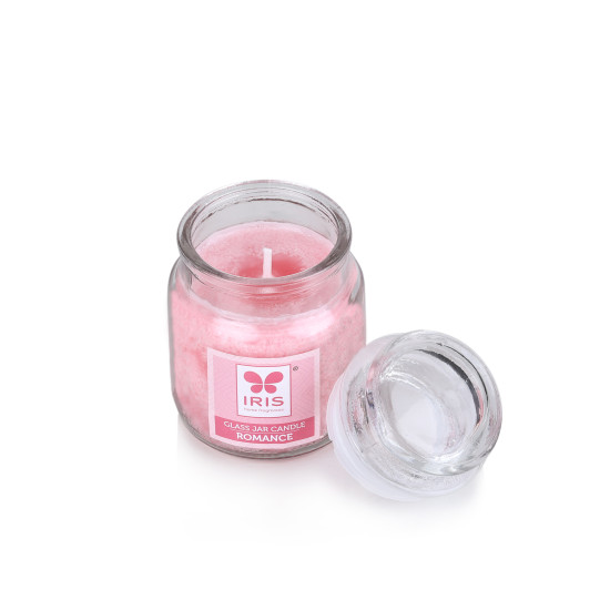 Iris-Home Fragrances Romance Glass Jar candle
