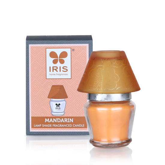 Iris-Home Fragrances Mandarin Lamp Shade Candle
