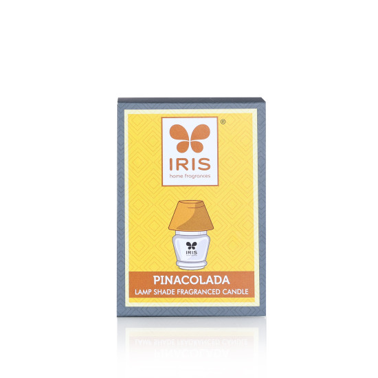 Iris-Home Fragrances Pinacolada Lamp Shade Candle
