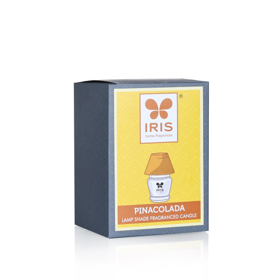 Iris-Home Fragrances Pinacolada Lamp Shade Candle
