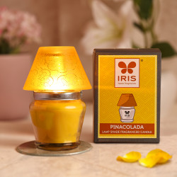 Iris-Home Fragrances Pinacolada Lamp Shade Candle
