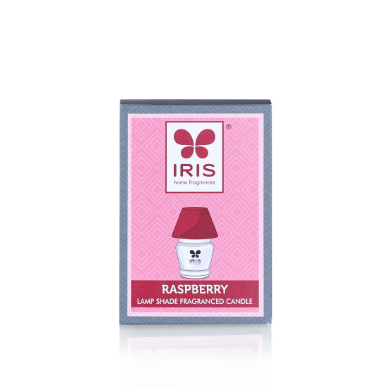 Iris-Home Fragrances Raspberry Lamp Shade Candle
