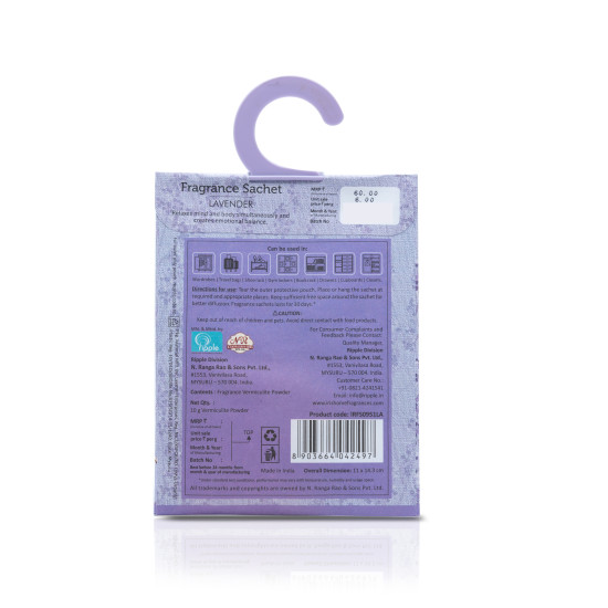 Iris-Lavender Fragrance Sachet
