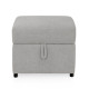 Duroflex Zivo Plus Ottoman Cloudy Grey
