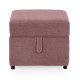 Duroflex Zivo Plus Ottoman Dusky Pink
