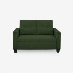 Duroflex  Ease 2 Seater Fabric Sofa in Sap green Colour
