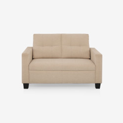 Duroflex  Ease 2 Seater Fabric Sofa in Beige Colour
