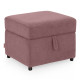 Duroflex Zivo Plus Ottoman Dusky Pink
