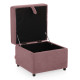 Duroflex Zivo Plus Ottoman Dusky Pink
