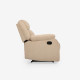 Duroflex Avalon Fabric Single Seater Recliner in Beige Color
