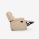 Duroflex Avalon Fabric Single Seater Recliner in Beige Color
