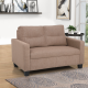 Duroflex  Ease 2 Seater Fabric Sofa in Brown Colour

