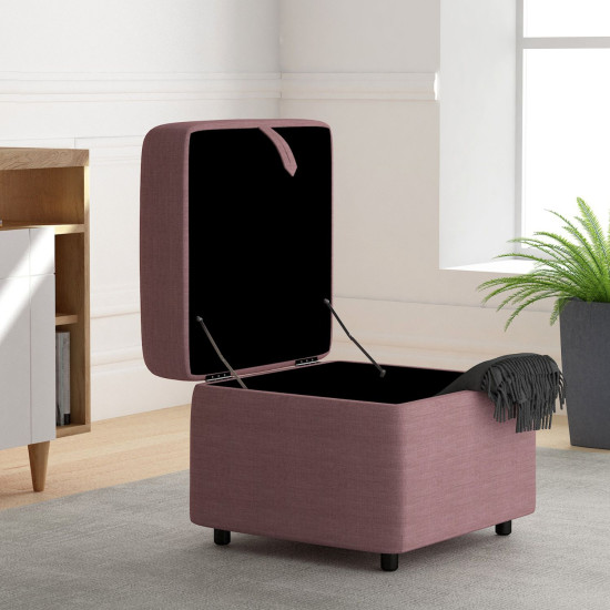 Duroflex Zivo Plus Ottoman Dusky Pink
