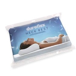 Duroflex-Neck Rest Contoured Orthopedic Medium Firm Cervical Support Pillow
