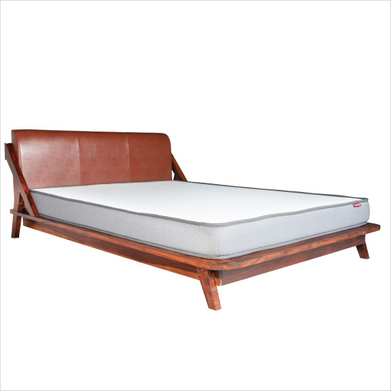 Duroflex Plush Sheesham Wood Bed in Queen Size
