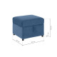 Duroflex Zivo Plus Ottoman Twilight  Blue
