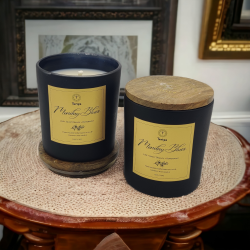 Turiya Presents Monday Blues from Well-Being Collection All Natural, Non-toxic, Organic, Premium Plant based Coconut Wax, Pure Essential oil Luxury Aromatherapy Candle
