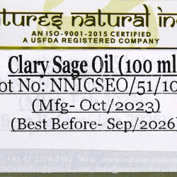 Natures Natural-Clary Sage Oil(100 Ml)
