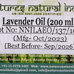 Natures Natural-Lavender Oil(200 Ml)
