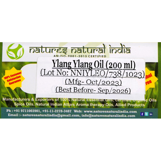 Natures Natural-Ylang Ylang Oil(200 Ml)
